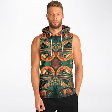 Athletic Drop Armhole Hoodie