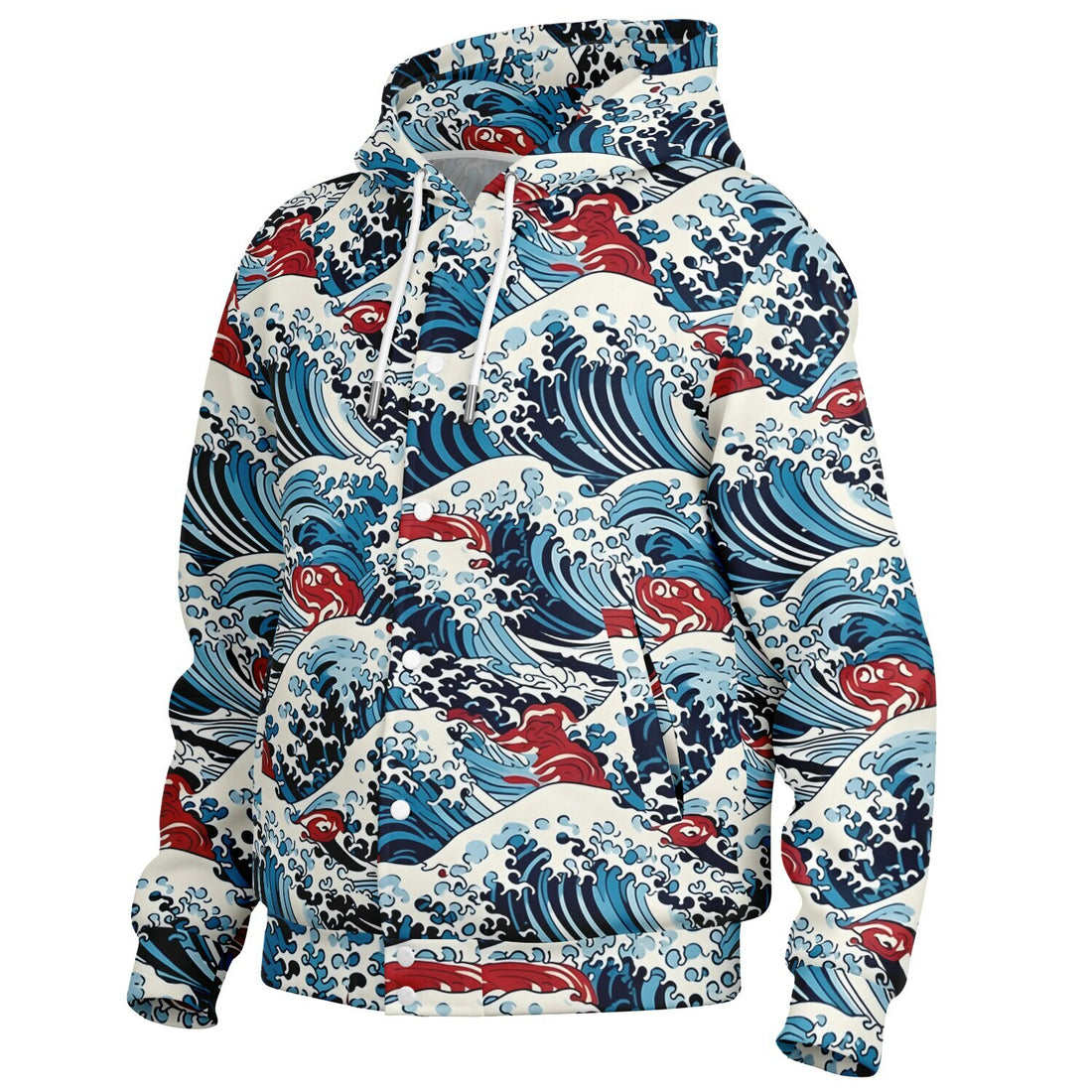Heavyweight Hooded Baseball Jacket