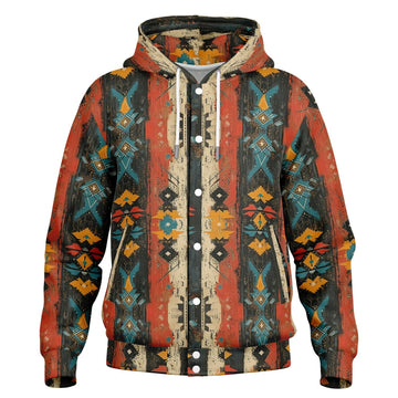 Heavyweight Hooded Baseball Jacket