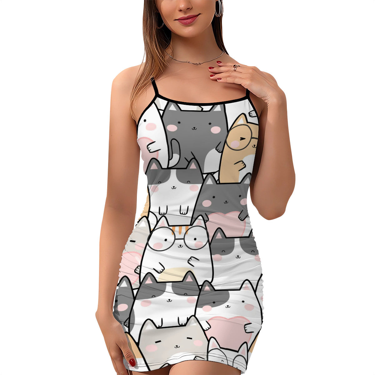 Cat Bodycon Dress