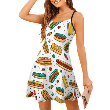 Short Spaghetti Strap Dress