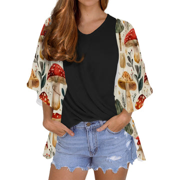 Women's Chiffon Blouse Cardigan