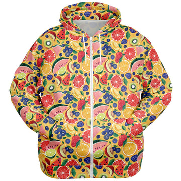 Athletic Plus-size Ziphoodie