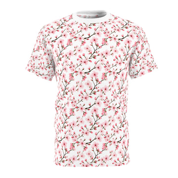 Floral Tee - Japanese Inspired Design