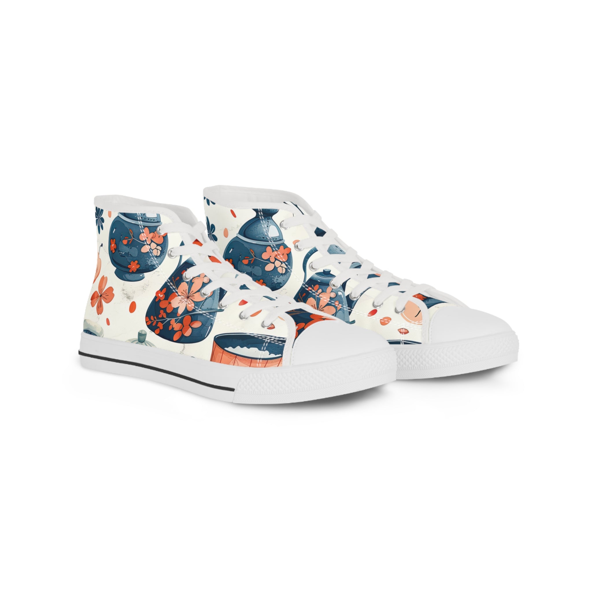 Artistic Floral High Top Sneakers for Creative Souls