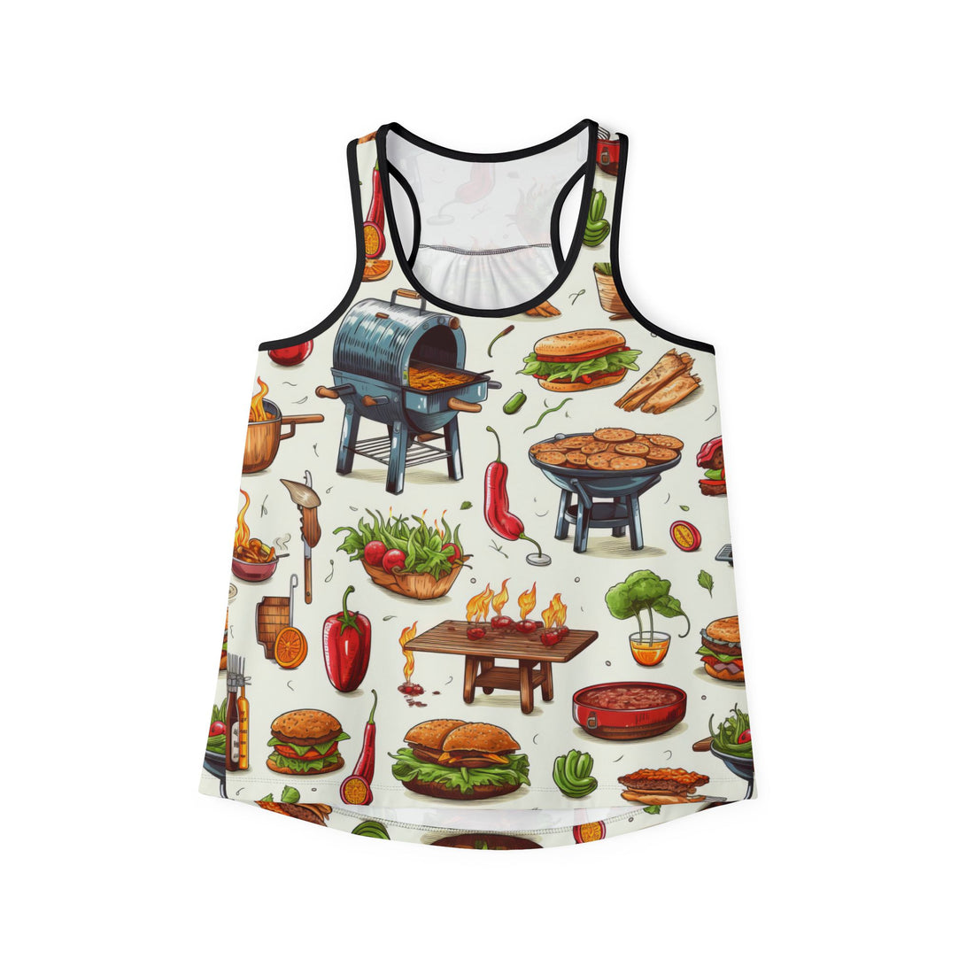 BBQ Party Women's Tank Top - Fun Grilling and Food Design for Summer Celebrations