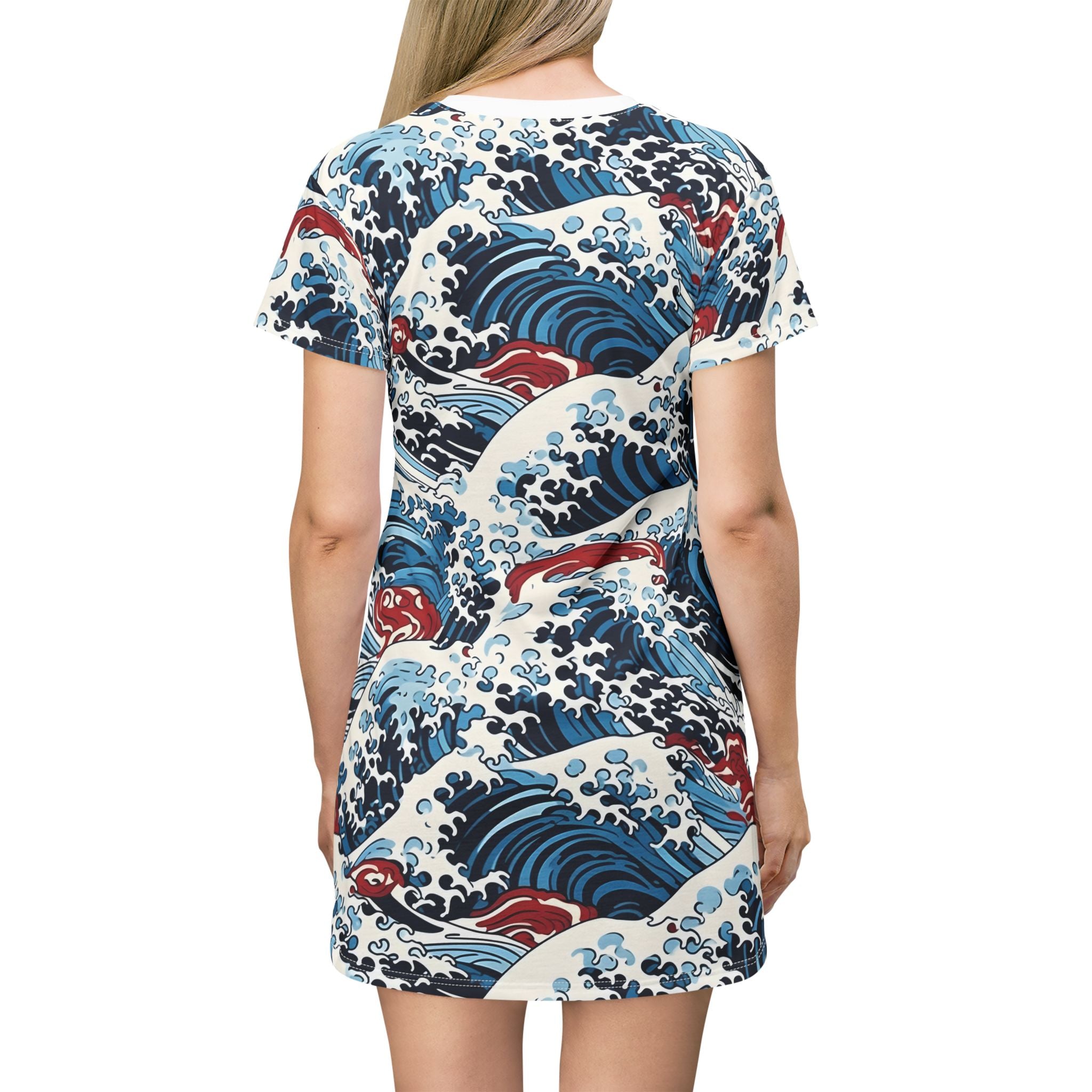 japanese t shirt dress ACDC RAG Samurai T-Shirt Dress