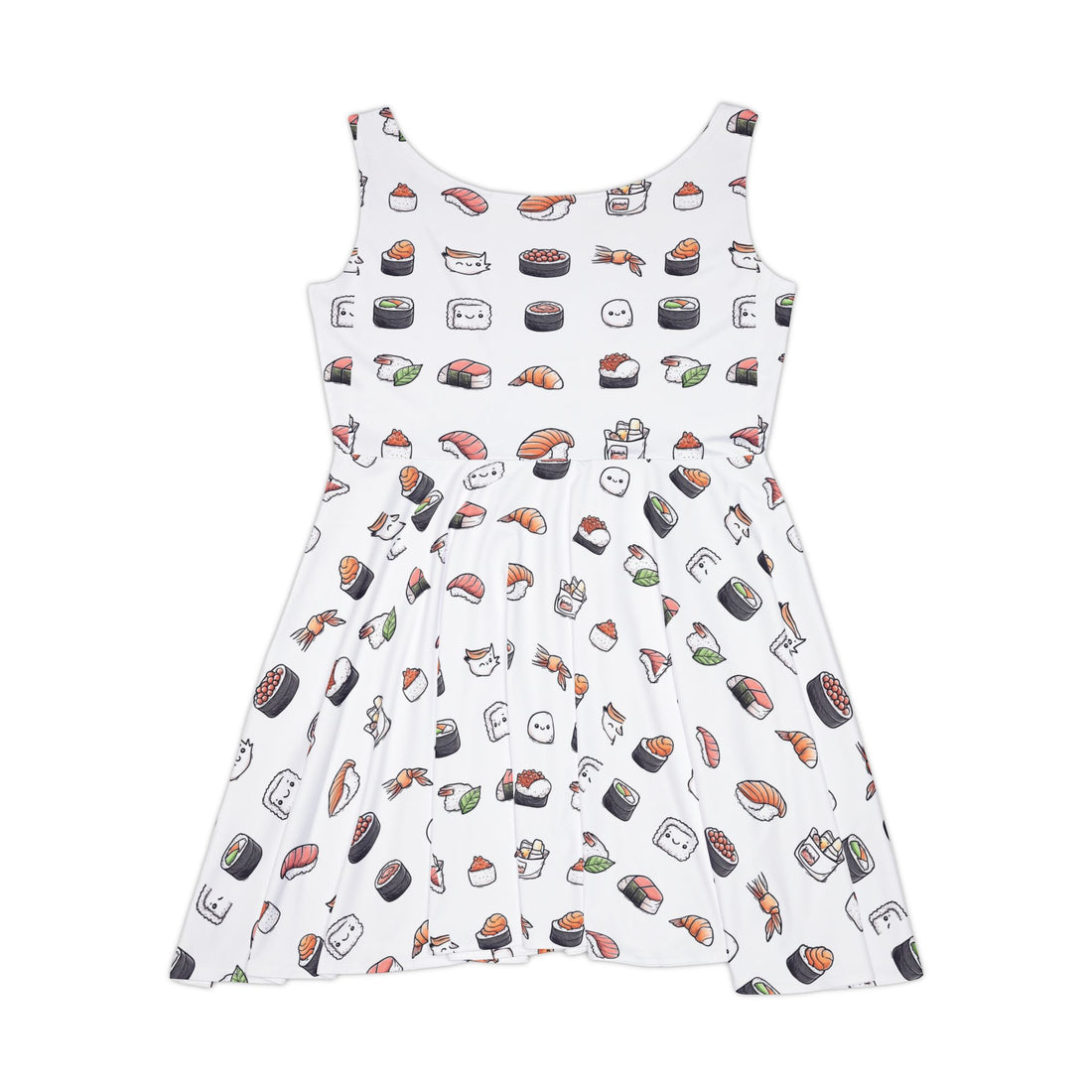 Sushi Lover's Women's Skater Dress - Cute Foodie Fashion for Summer Celebrations