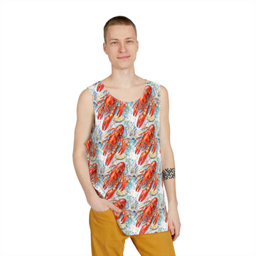 Lobster Lover Men's Tank - Nautical Summer Style