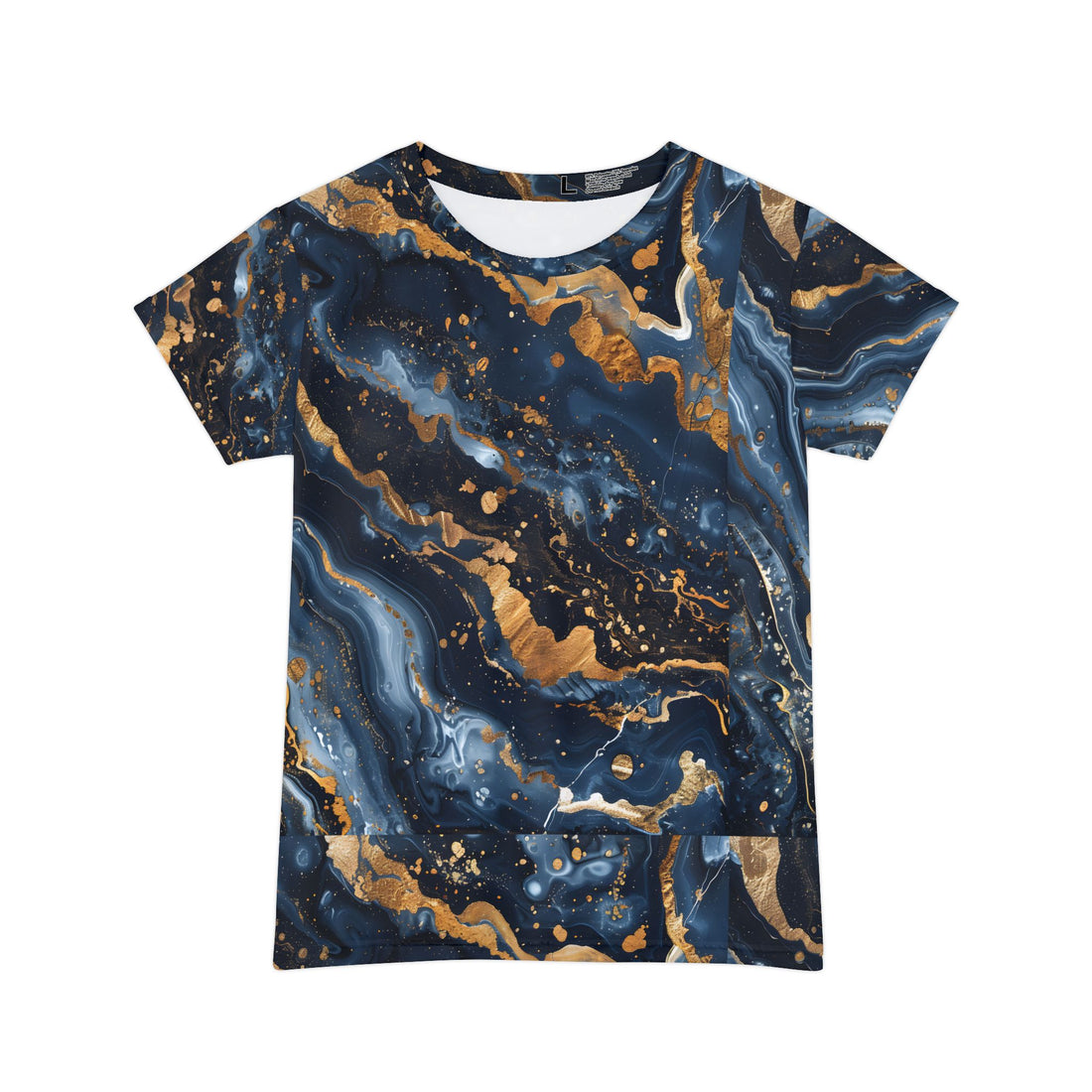 Cosmic Night Sky Woman Short sleeve