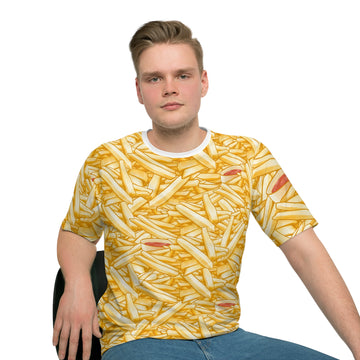 Fried Potato T-Shirt for Food Lovers | Casual Loose Fit Tee