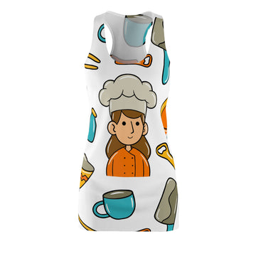 Chef Women's Cut & Sew Racerback Dress