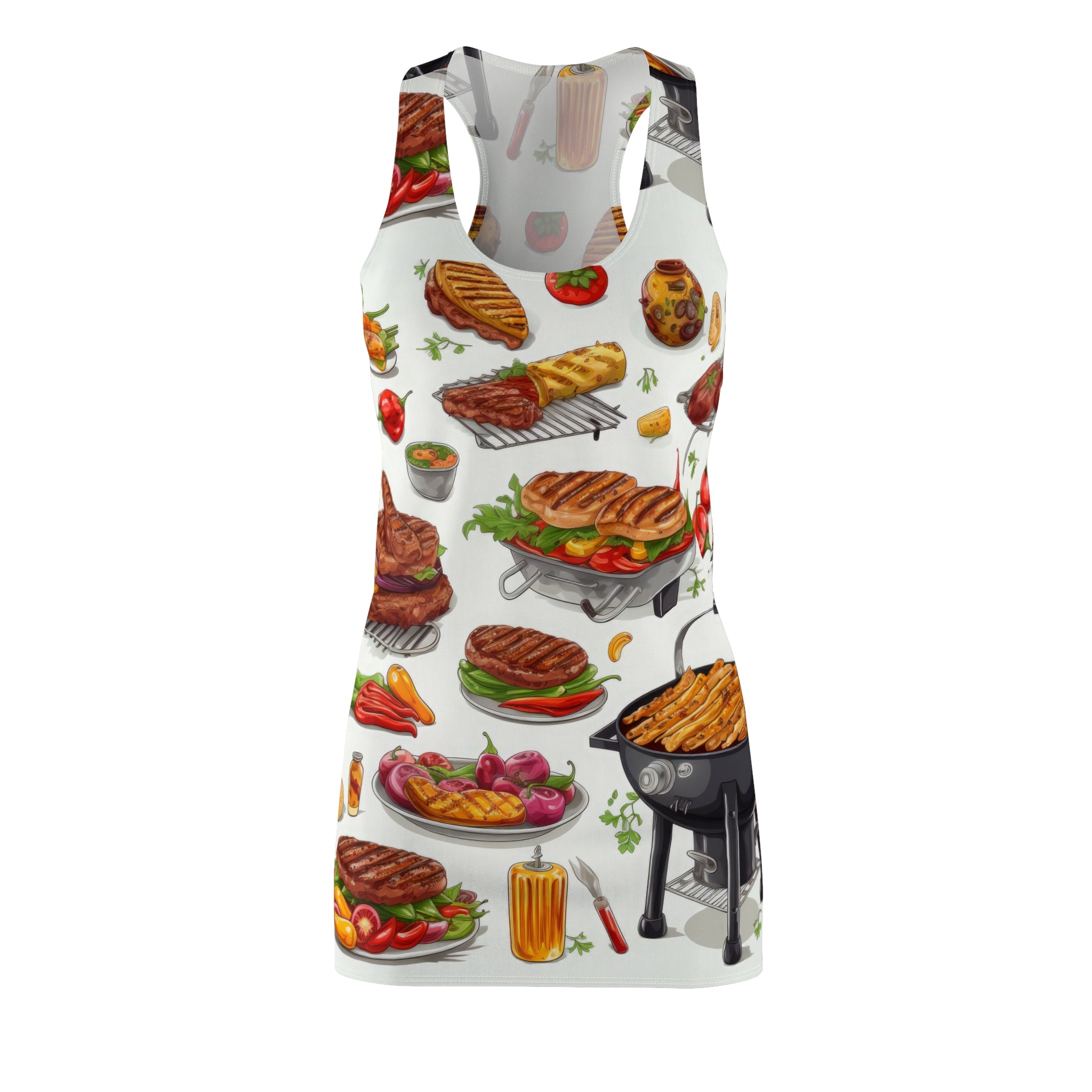 Women's Cut & Sew Racerback Dress