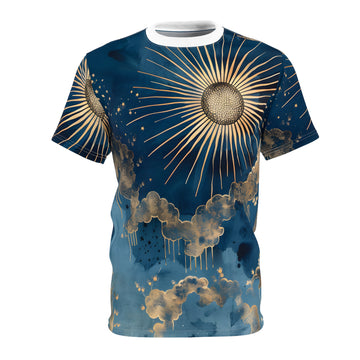 Celestial Sun & Clouds Unique for Astrology Lovers