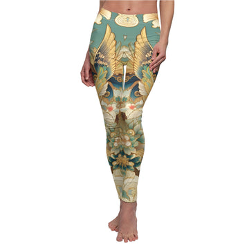 Japanese Women's Cut & Sew Casual Leggings
