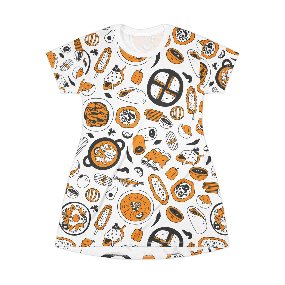 Food Lover T-Shirt Dress