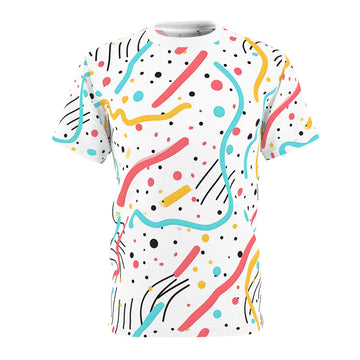Vibrant Unisex Graphic Tee - Fun Abstract Design