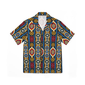 Vibrant Men's Hawaiian Camp Shirt – Perfect for Beach Days & Summer Parties