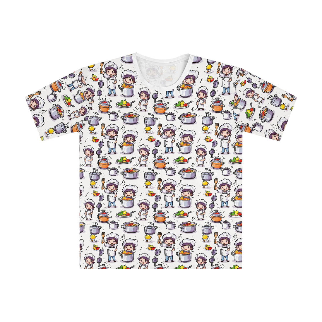 Cheerful Chef T-Shirt for Food Lovers and Cooks