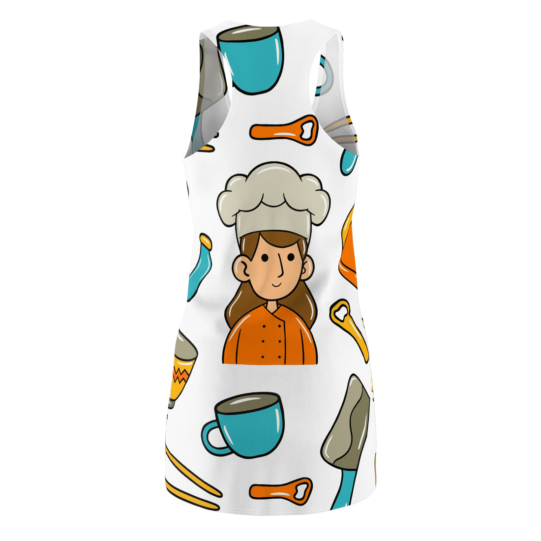Chef Women's Cut & Sew Racerback Dress