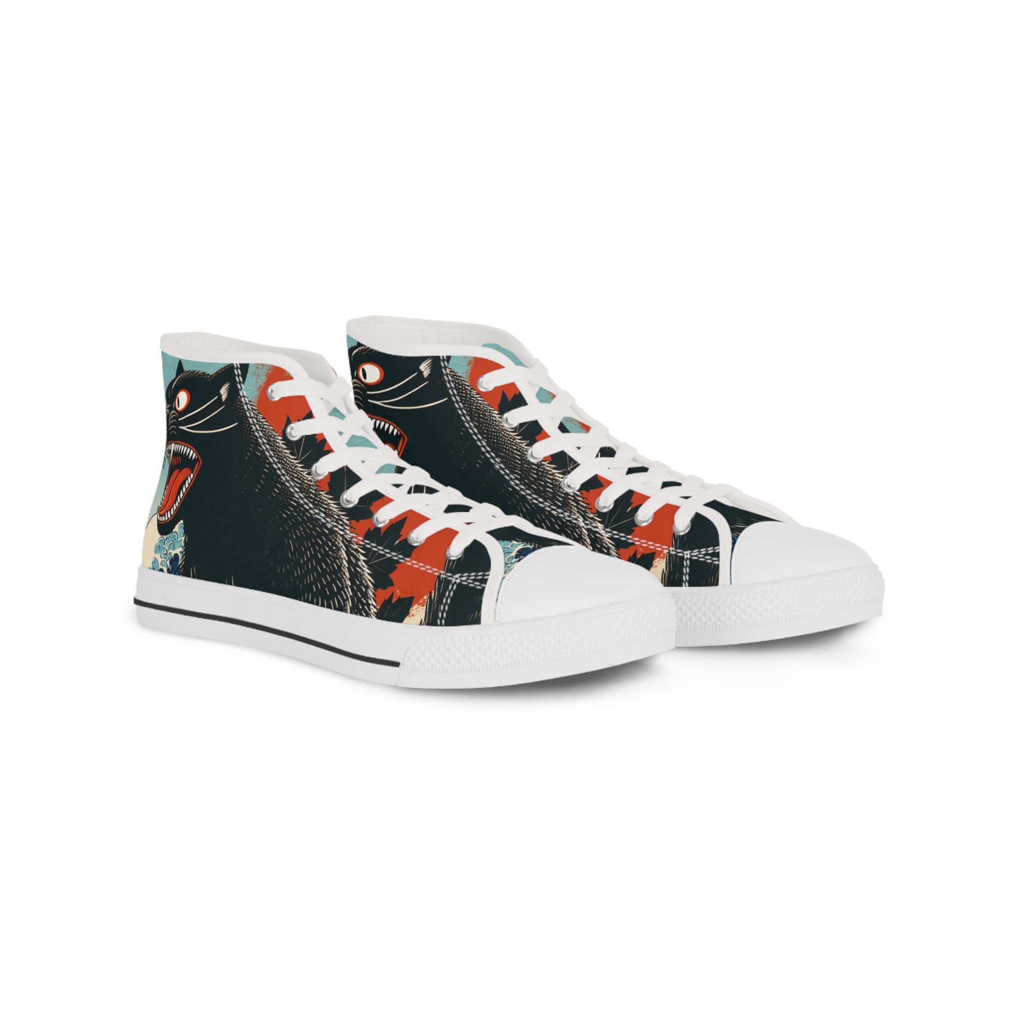 High Top Sneakers - Unique Design for Creative Souls