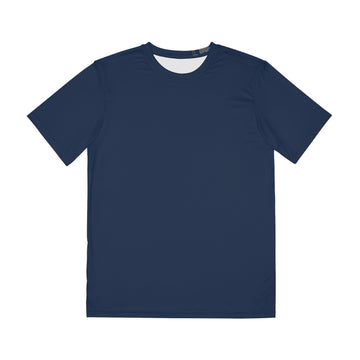 Men's Performance Polyester Tee – Comfortable and Breathable Casual Wear