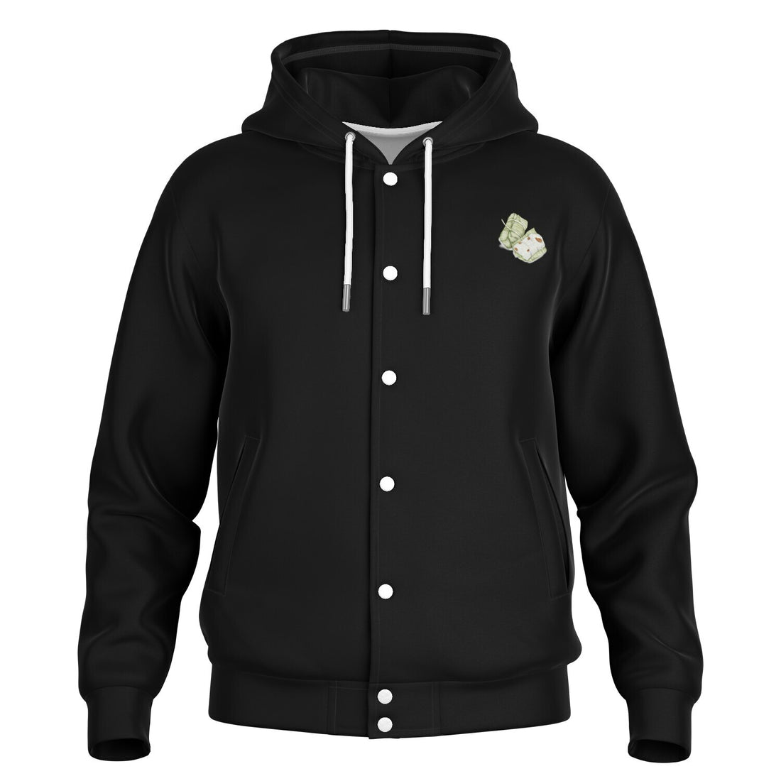 Heavyweight Hooded Baseball Jacket