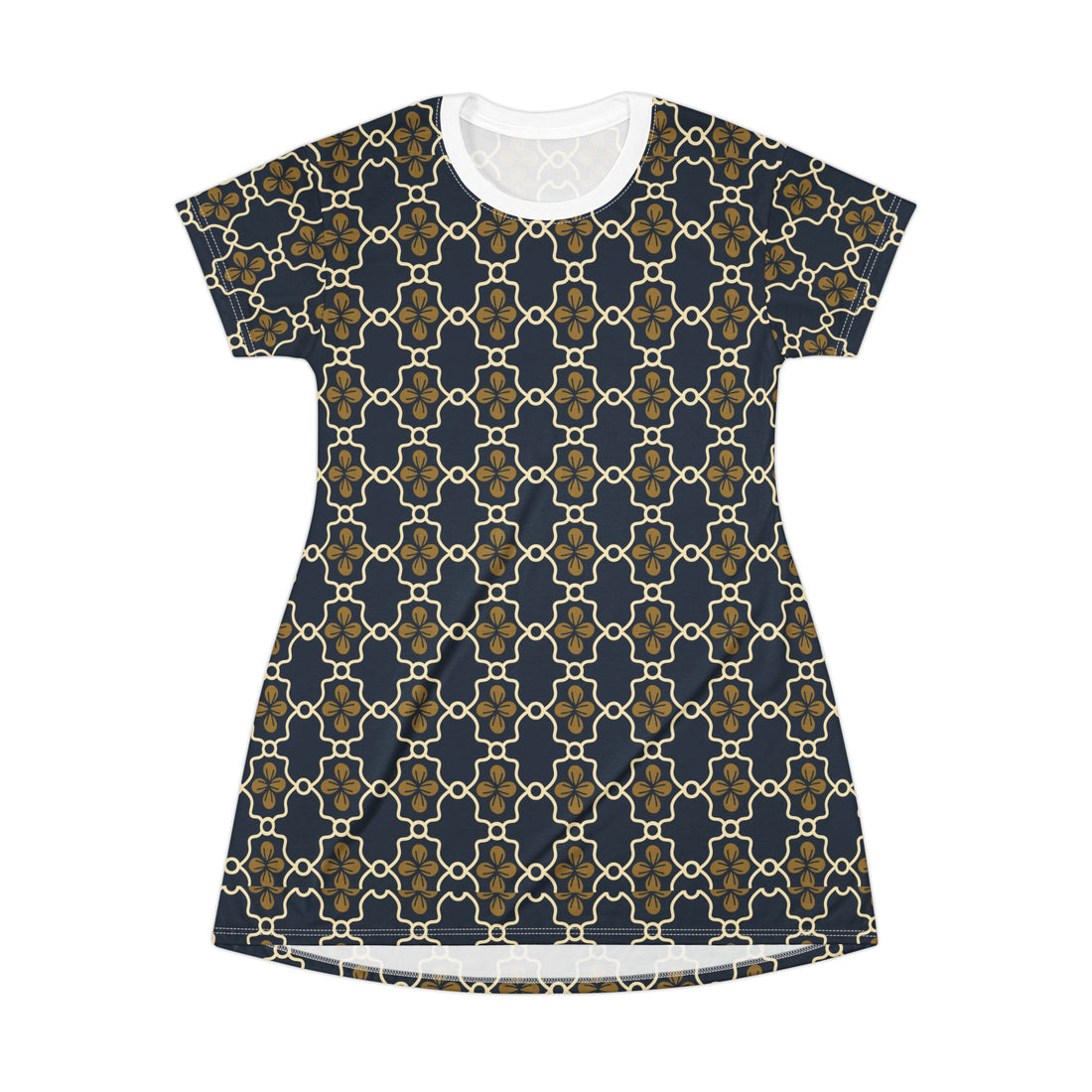 Japanese Pattern T-Shirt Dress