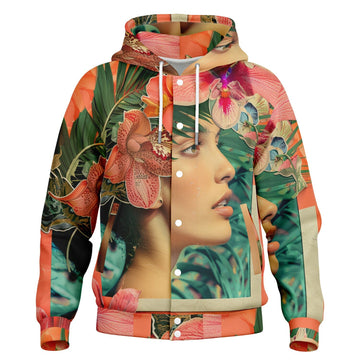 Heavyweight Hooded Baseball Jacket