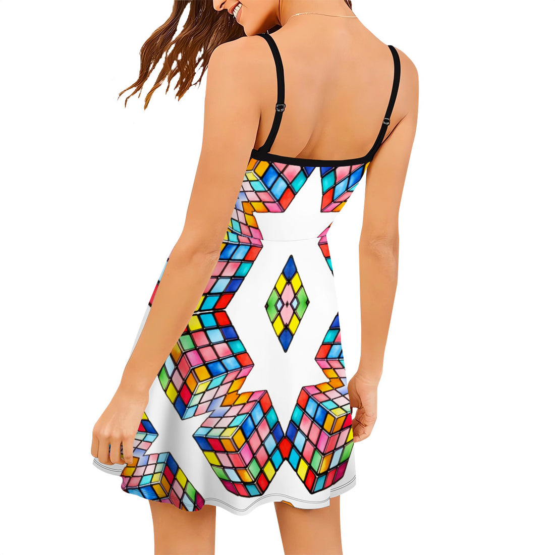 Short Spaghetti Strap Dress
