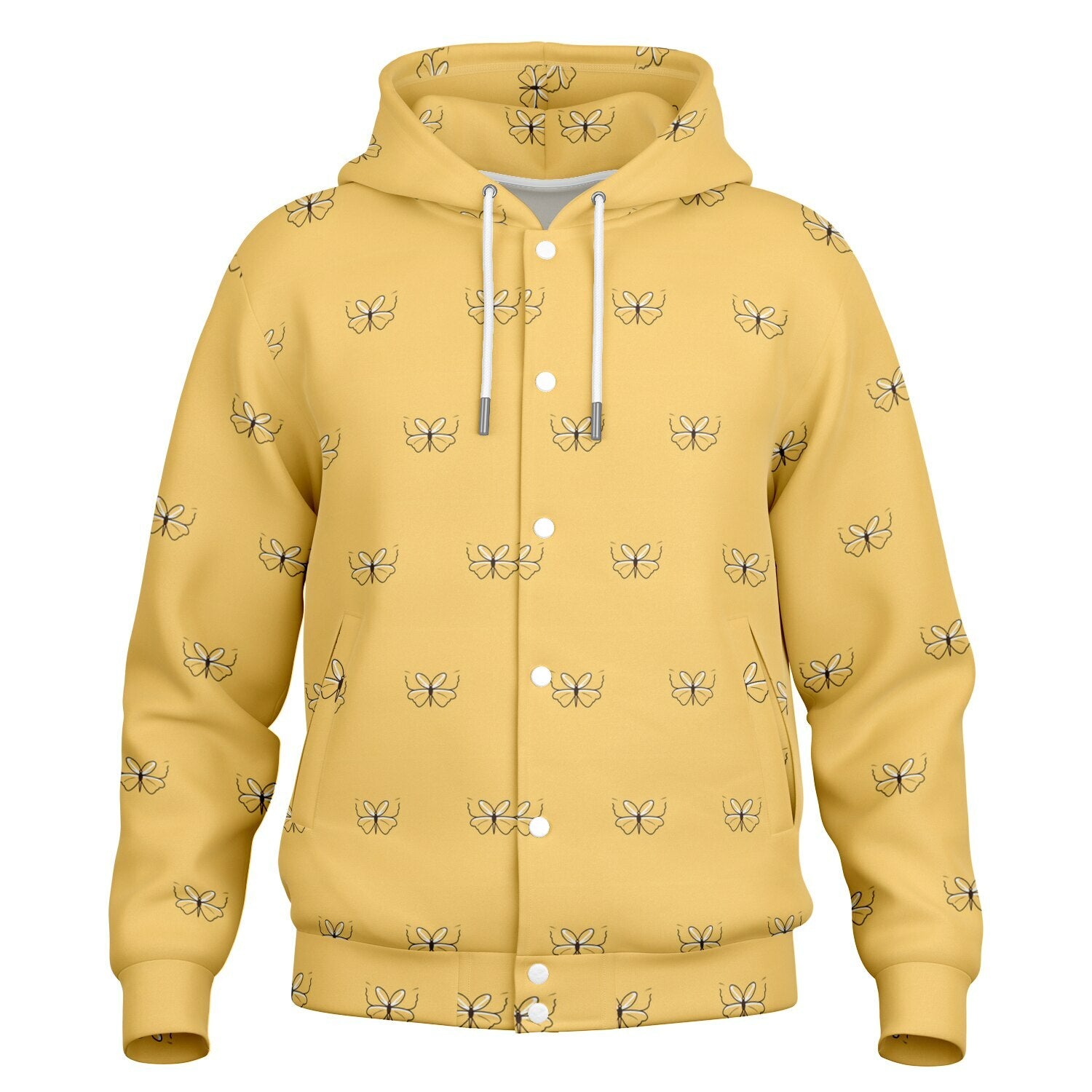 Heavyweight Hooded Baseball Jacket
