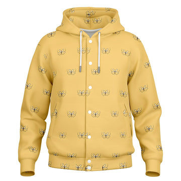 Heavyweight Hooded Baseball Jacket