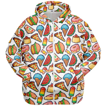 Athletic Plus-size Ziphoodie