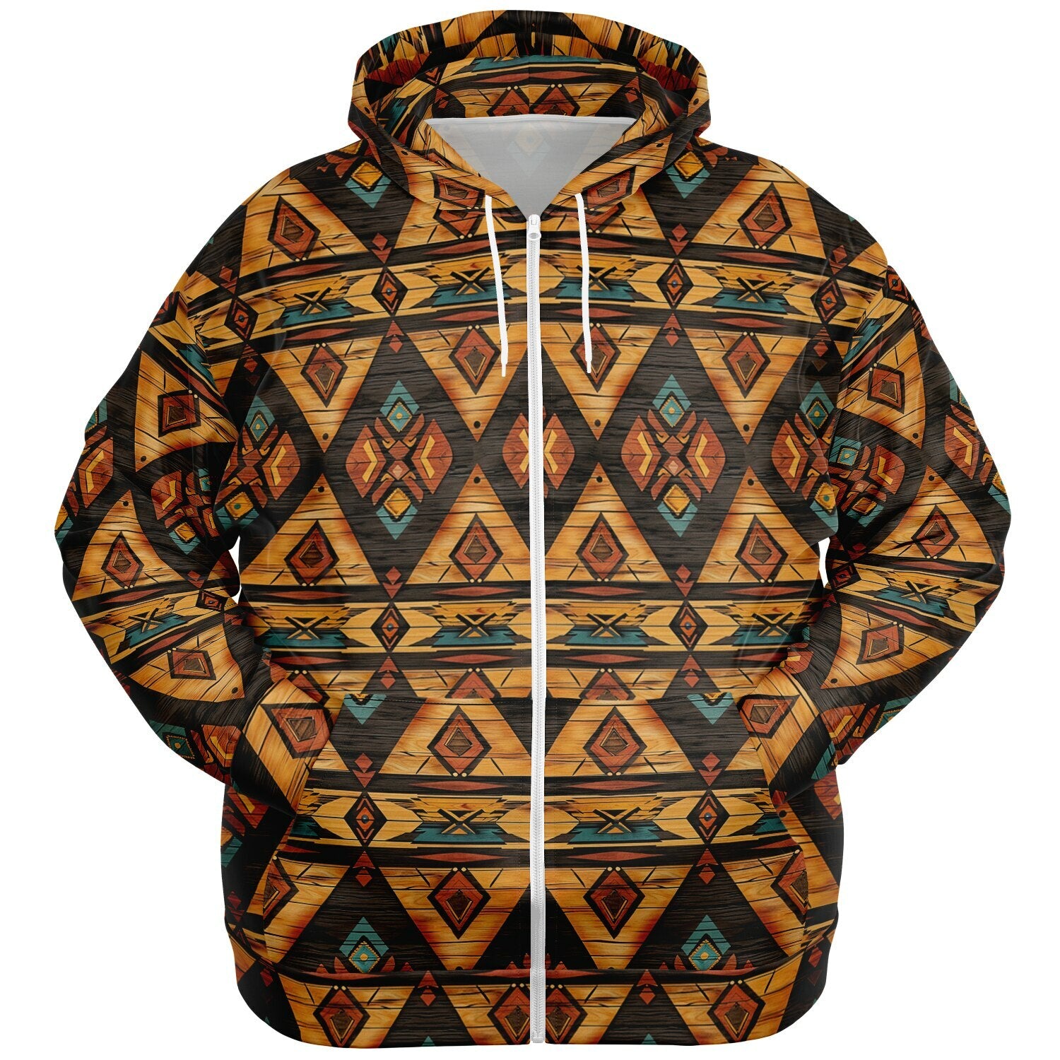 Athletic Plus-size Ziphoodie