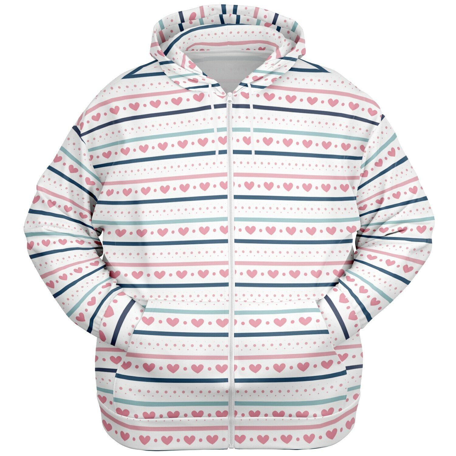 Athletic Plus-size Ziphoodie