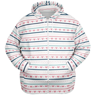 Athletic Plus-size Ziphoodie