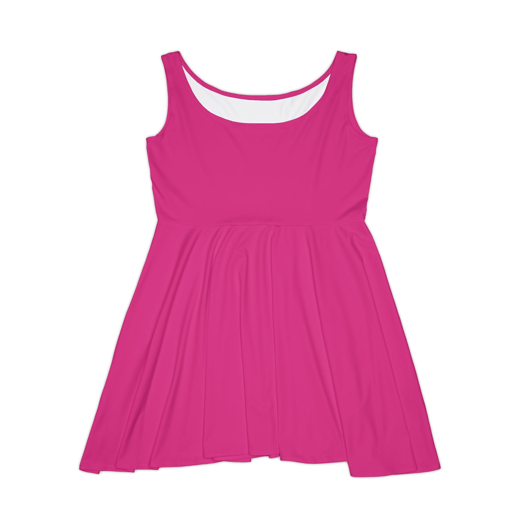 Hot Pink Skater Dress