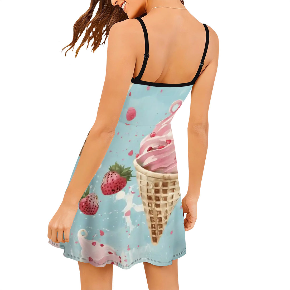 Short Spaghetti Strap Dress