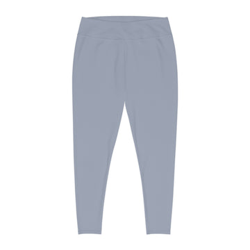 Comfortable Plus Size Leggings - Stylish Blue Activewear for Everyday Use