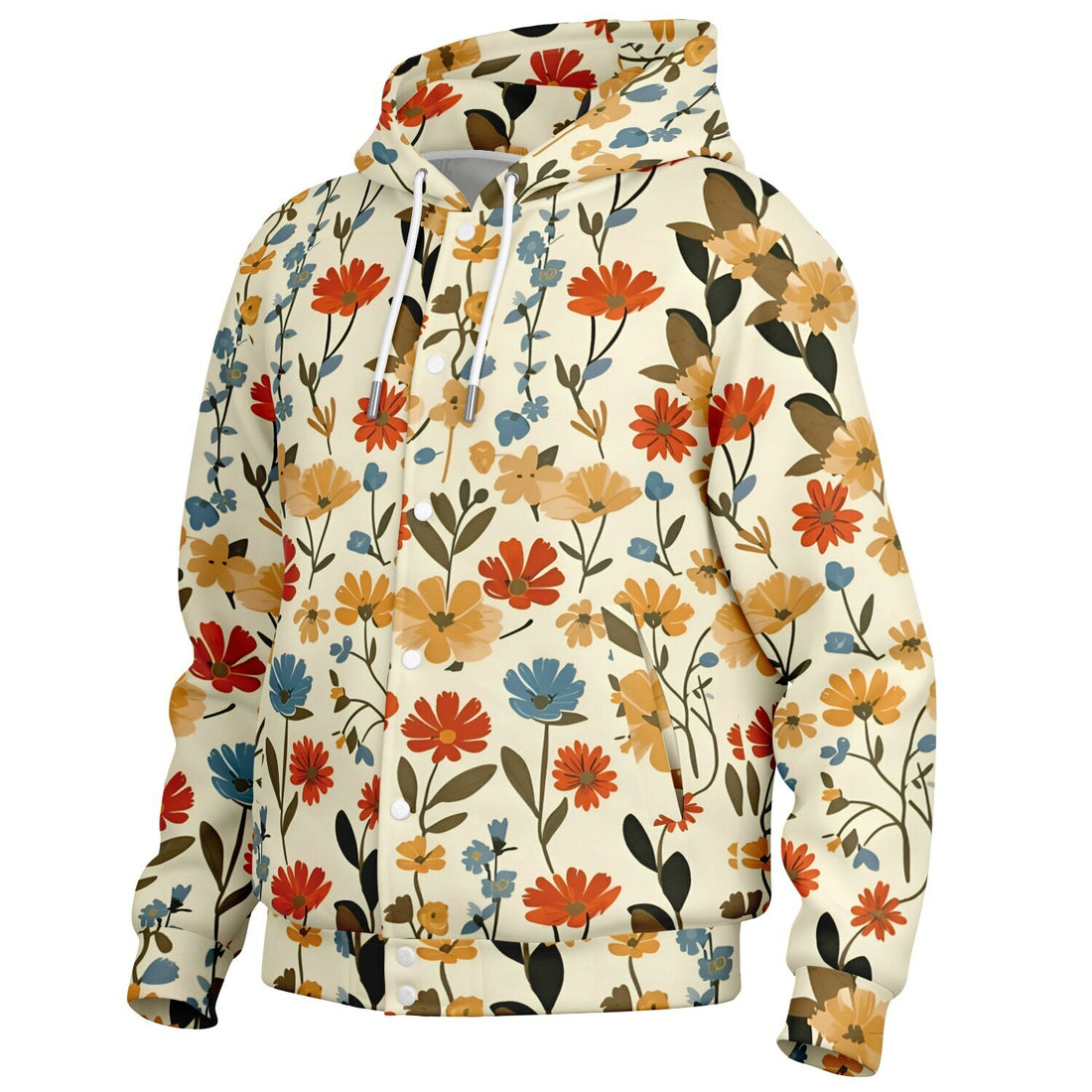 Heavyweight Hooded Baseball Jacket