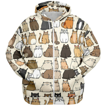Athletic Plus-size Ziphoodie