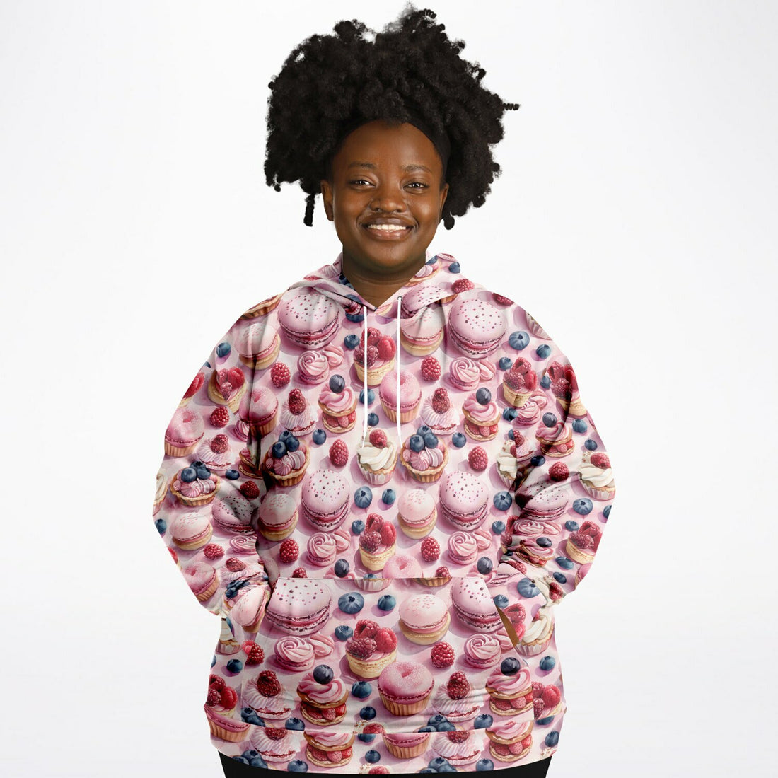 Athletic Plus-size Hoodie