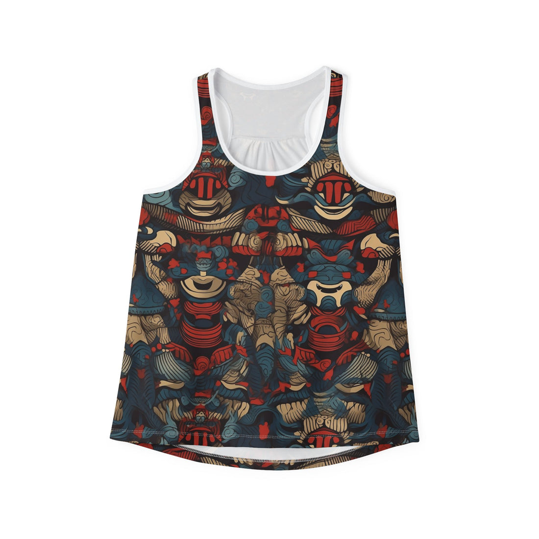 Vibrant Tribal Print Women's Tank Top - Perfect for Summer Outings