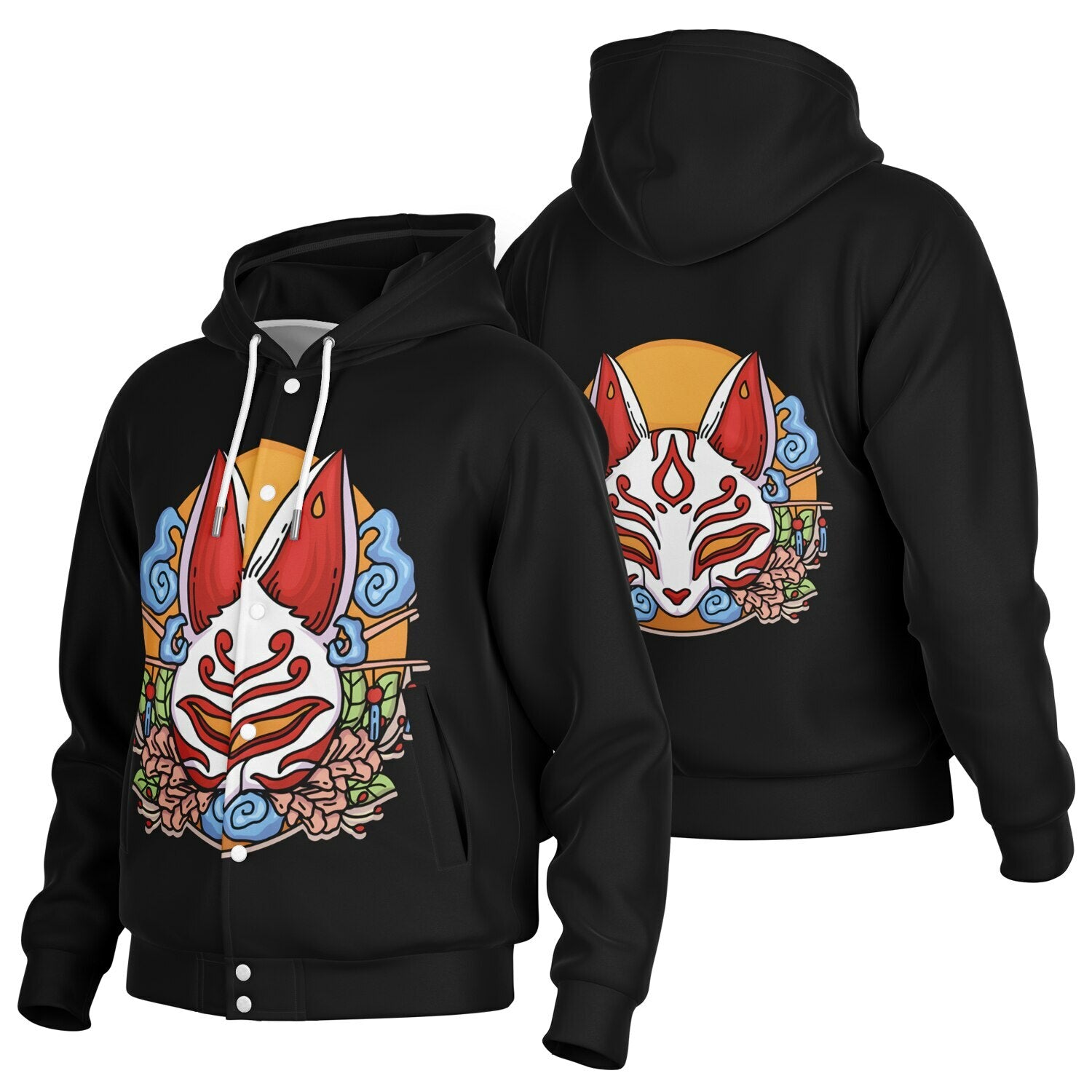 Heavyweight Hooded Baseball Jacket