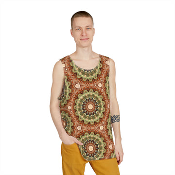 Arabic Gemetric Tile style Men's Tank