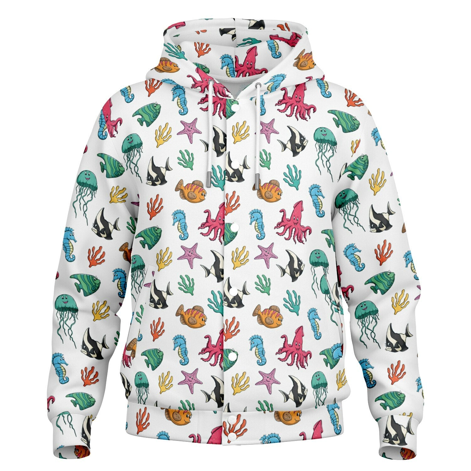 Heavyweight Hooded Baseball Jacket
