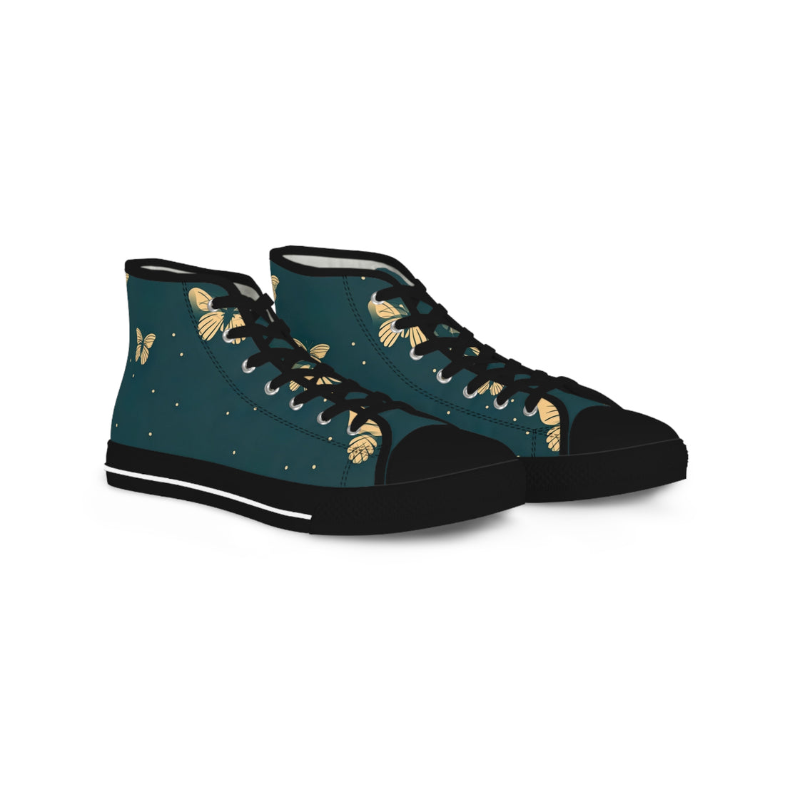 Eco-Friendly Butterfly High Top Sneakers for women