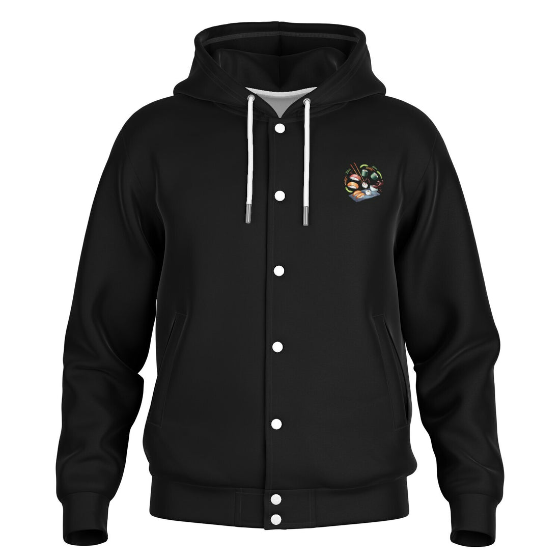 Heavyweight Hooded Baseball Jacket