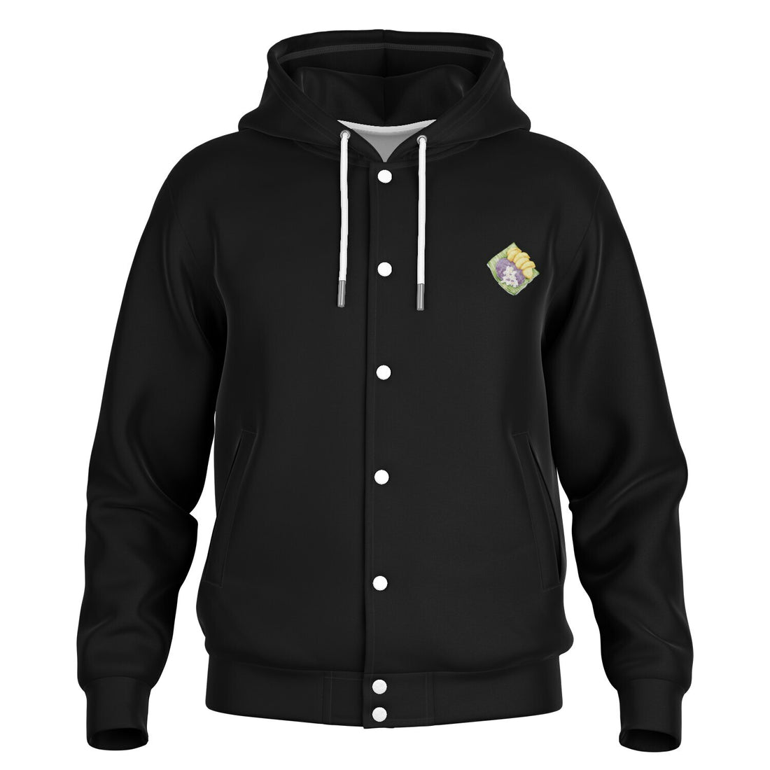 Heavyweight Hooded Baseball Jacket