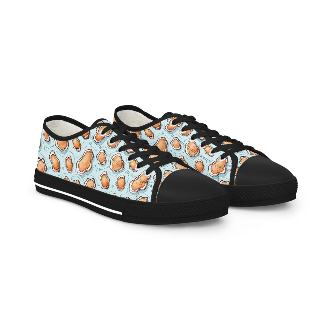 Whimsical Oyster Low Top Sneakers